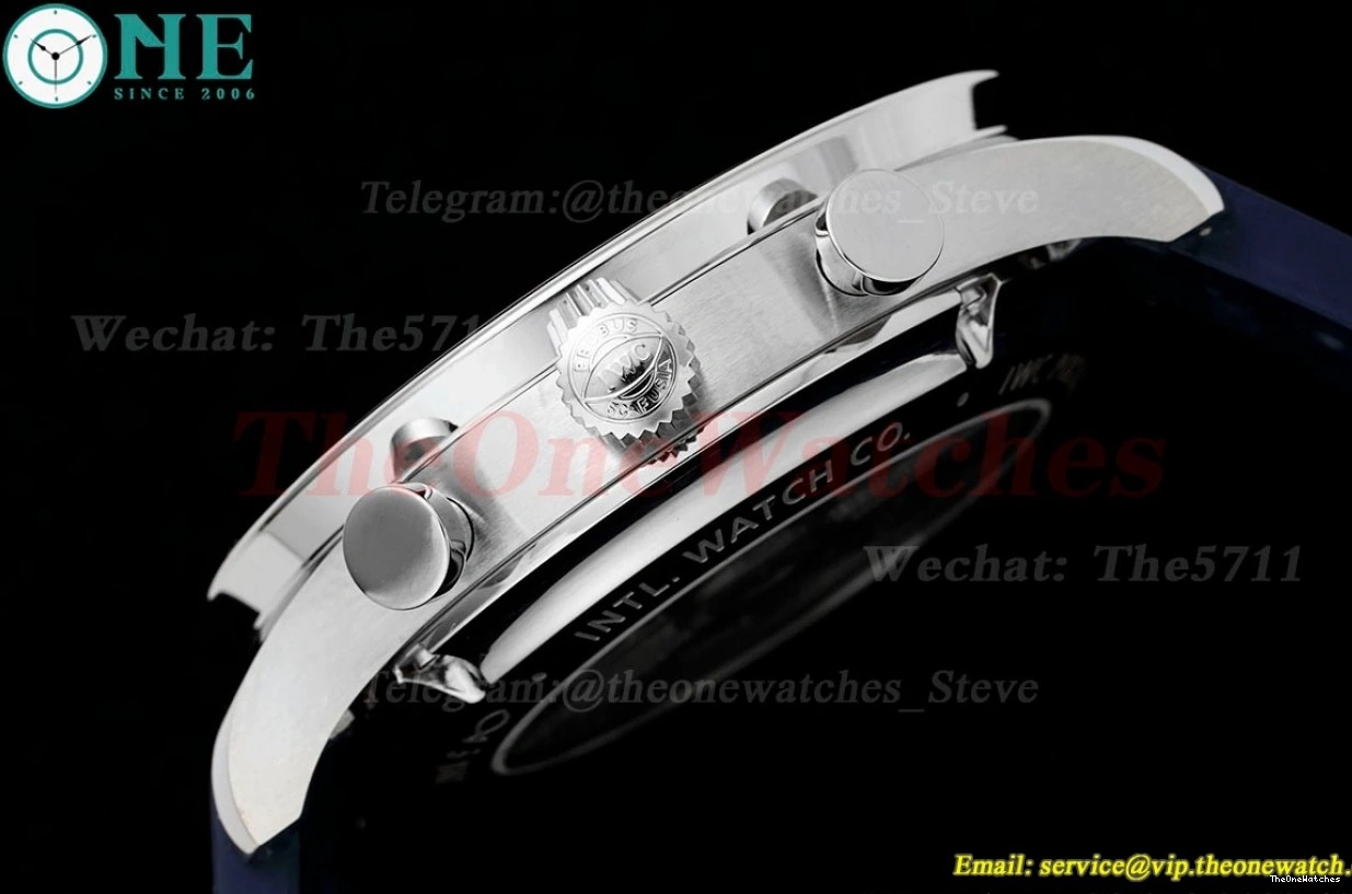 RU Z+F SS 41mm A69355 White Portuguese Blue Chrono 0209